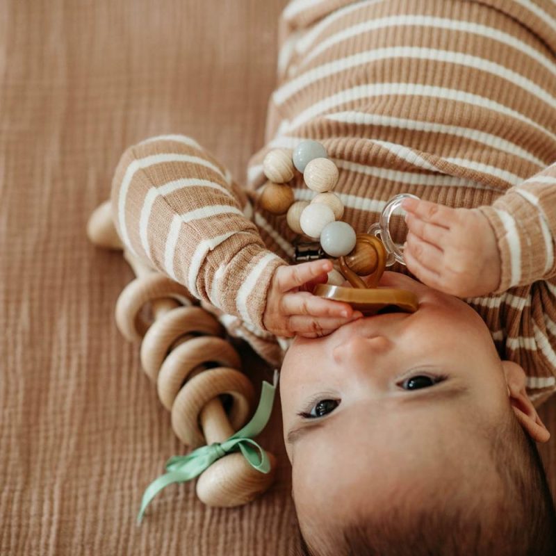 Developmental Toys | Vermont Wooden Baby Rattle Developmental Toys Developmental Toys