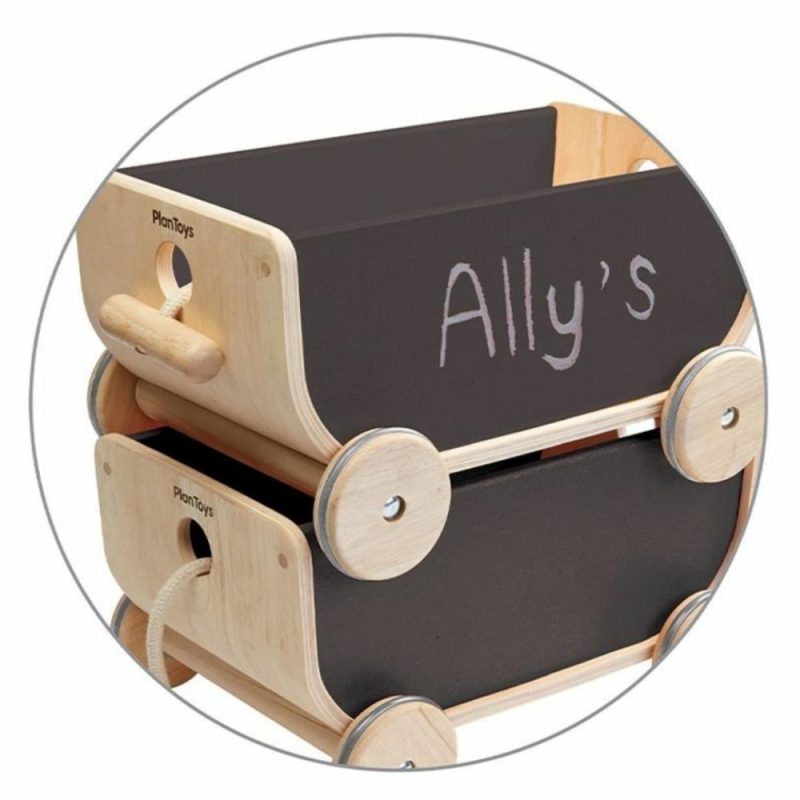 Developmental Toys | Wooden Chalkboard Wagon Developmental Toys Developmental Toys