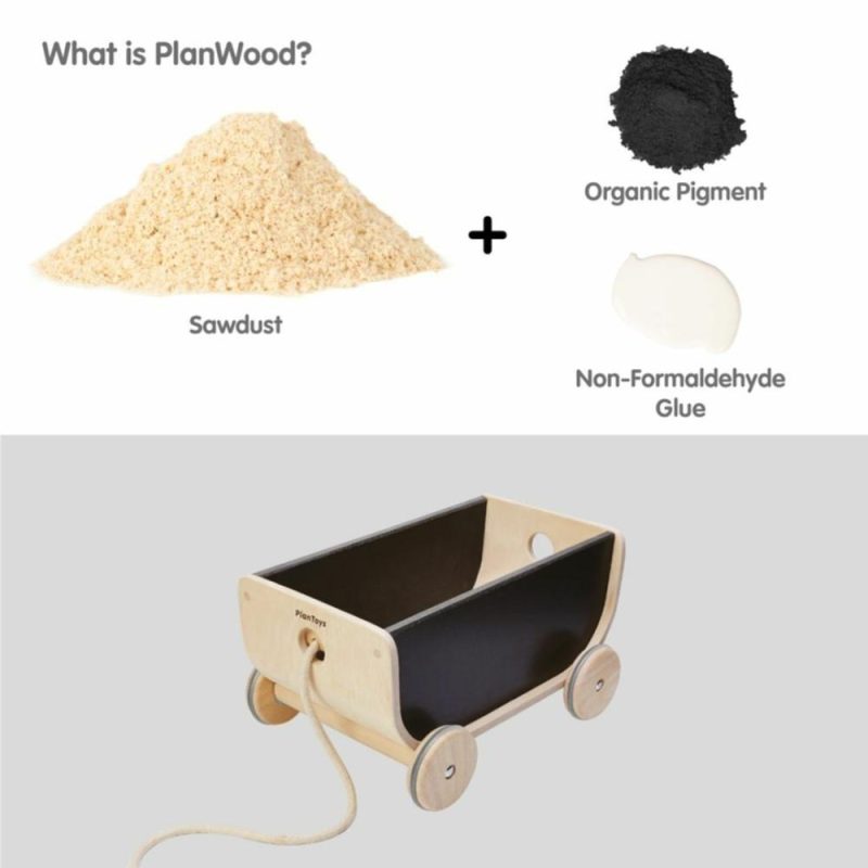 Developmental Toys | Wooden Chalkboard Wagon Developmental Toys Developmental Toys