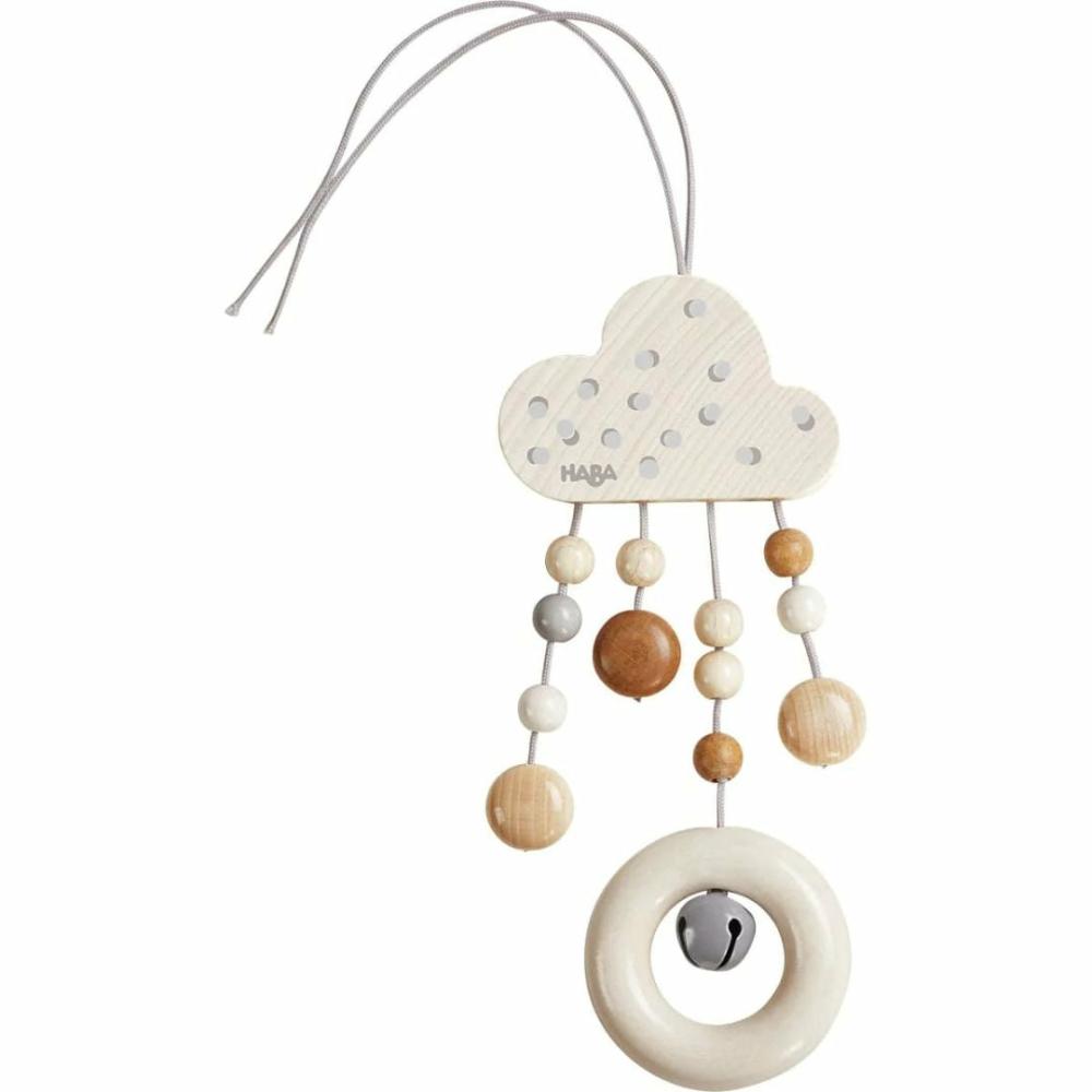 Developmental Toys | Wooden Dangling Figure Dots With Bell Developmental Toys Developmental Toys