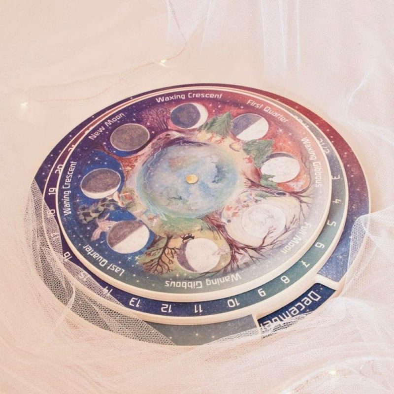 Developmental Toys | Wooden Perpetual Moon Calendar Developmental Toys Developmental Toys