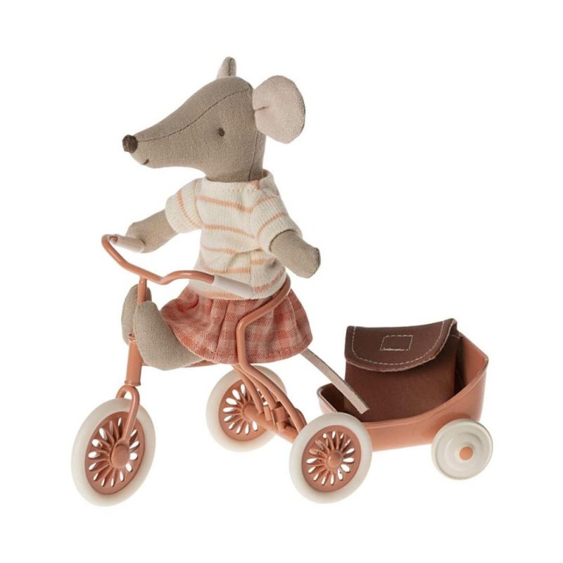 Dolls & Dollhouses | Big Sister Tricycle Mouse – Coral Dolls & Dollhouses Dolls & Dollhouses