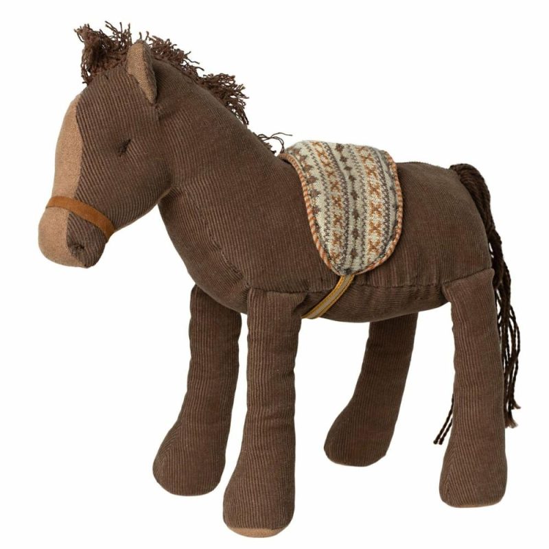 Dolls & Dollhouses | Corduroy Pony With Saddle Dolls & Dollhouses Dolls & Dollhouses