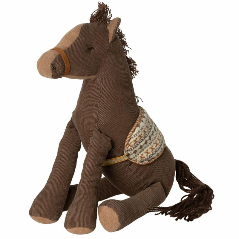 Dolls & Dollhouses | Corduroy Pony With Saddle Dolls & Dollhouses Dolls & Dollhouses