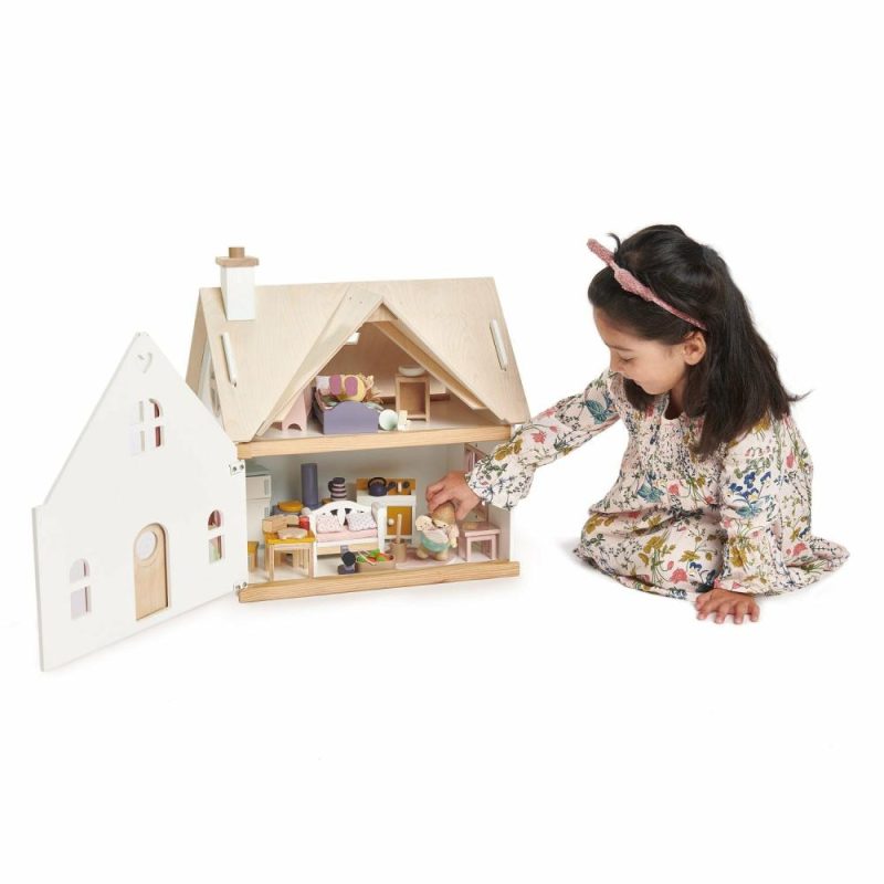 Dolls & Dollhouses | Cottontail Cottage Wooden Dollhouse Dolls & Dollhouses Dolls & Dollhouses