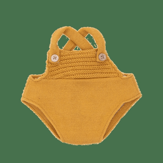 Dolls & Dollhouses | Dinkum Doll Romper In Mustard Dolls & Dollhouses Dolls & Dollhouses