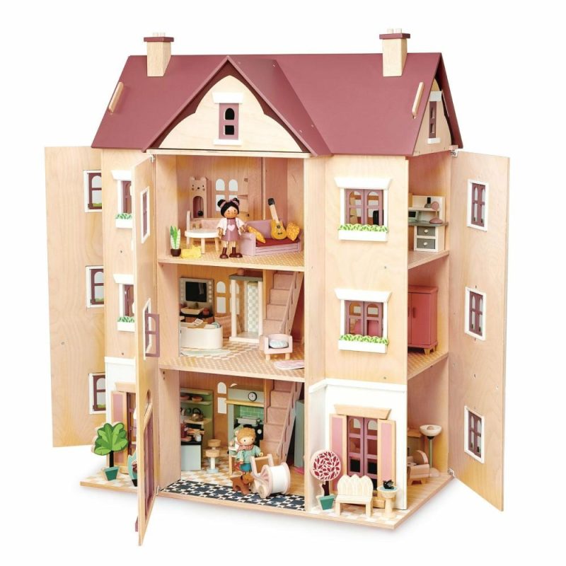 Dolls & Dollhouses | Fantail Hall Wooden Dollhouse Dolls & Dollhouses Dolls & Dollhouses