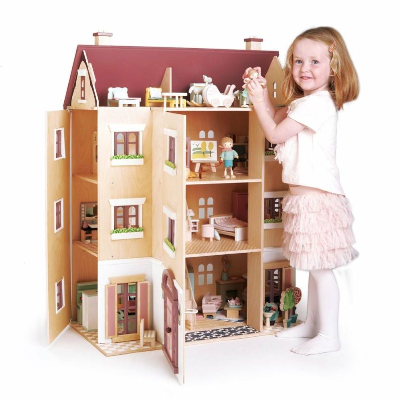 Dolls & Dollhouses | Fantail Hall Wooden Dollhouse Dolls & Dollhouses Dolls & Dollhouses