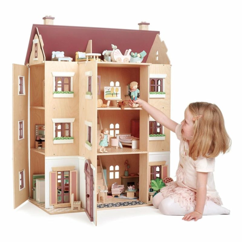 Dolls & Dollhouses | Fantail Hall Wooden Dollhouse Dolls & Dollhouses Dolls & Dollhouses