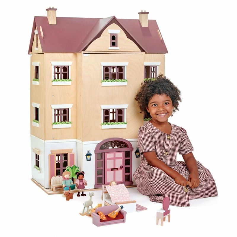 Dolls & Dollhouses | Fantail Hall Wooden Dollhouse Dolls & Dollhouses Dolls & Dollhouses