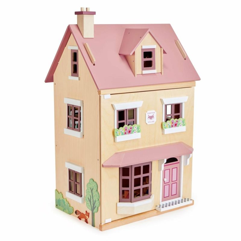 Dolls & Dollhouses | Foxtail Villa Wooden Dollhouse Dolls & Dollhouses Dolls & Dollhouses