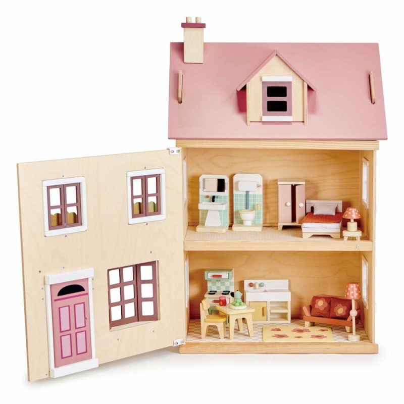 Dolls & Dollhouses | Foxtail Villa Wooden Dollhouse Dolls & Dollhouses Dolls & Dollhouses