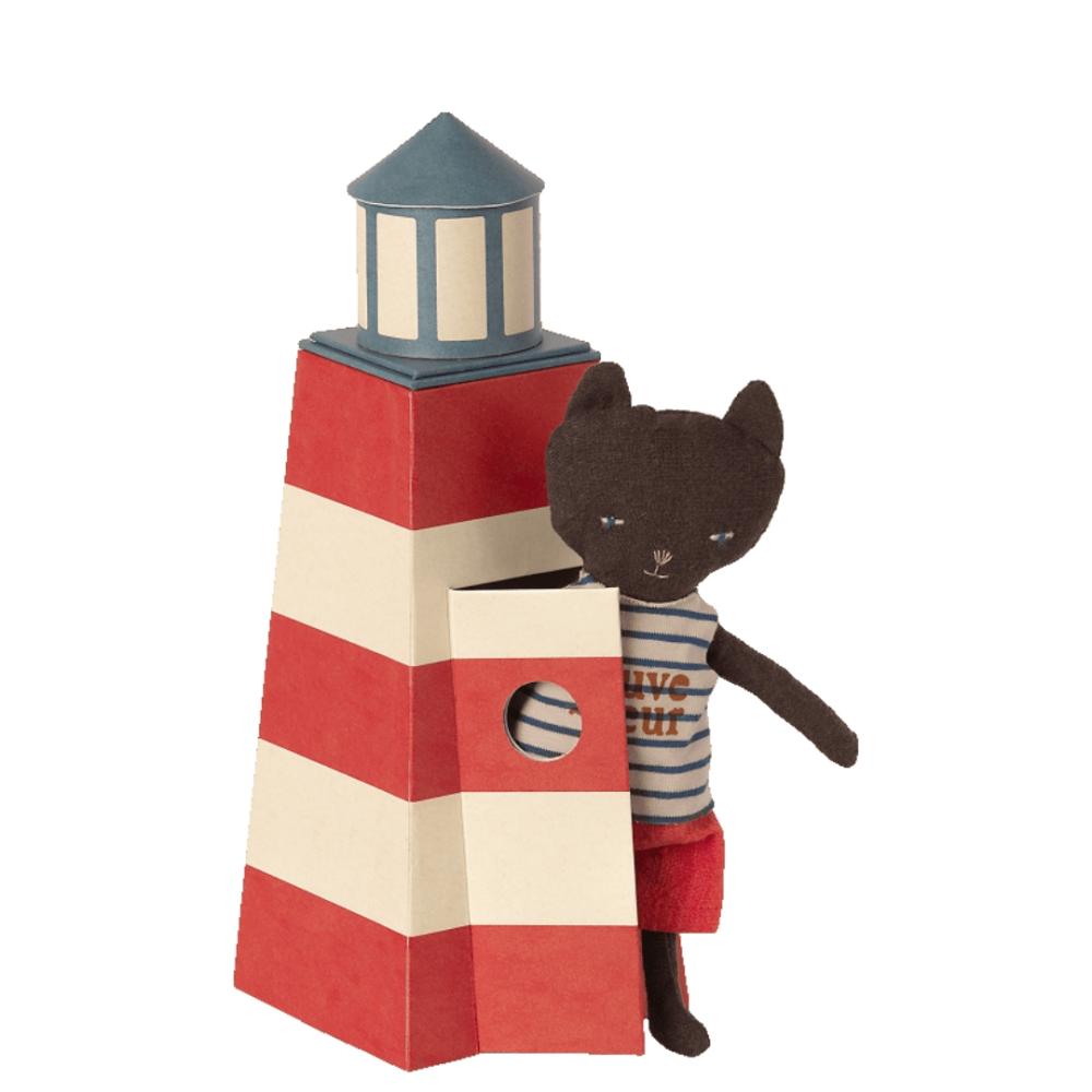 Dolls & Dollhouses | Lighthouse With Lifeguard Cat Dolls & Dollhouses Dolls & Dollhouses