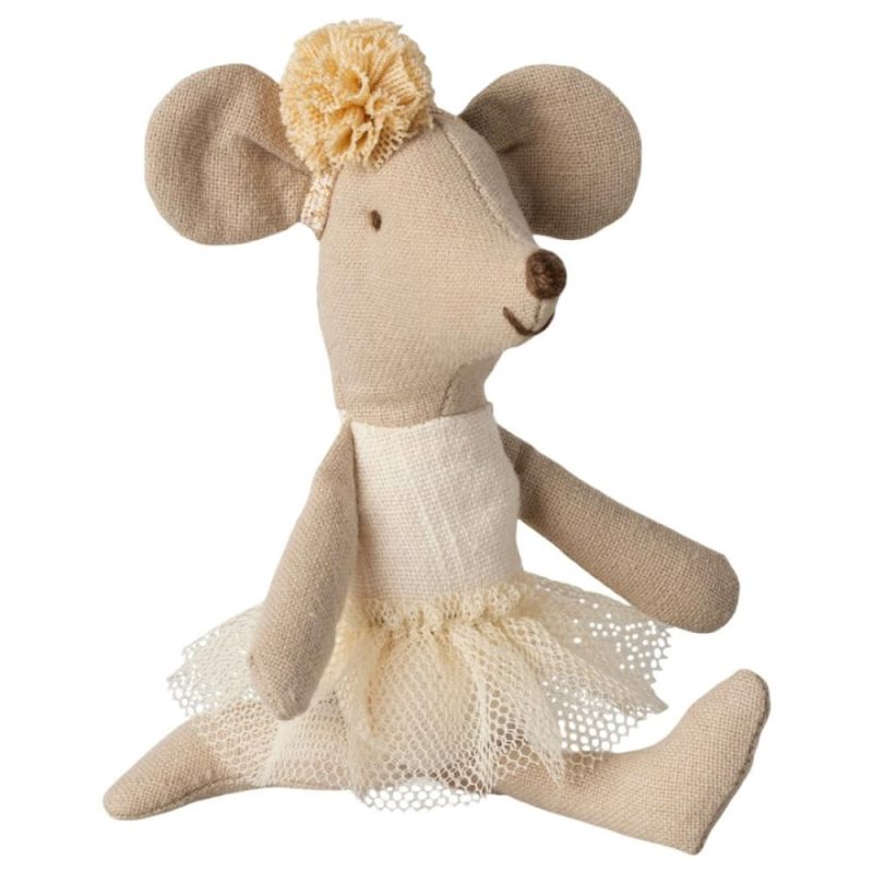 Dolls & Dollhouses | Little Sister Ballerina Mouse – Off-White Dolls & Dollhouses Dolls & Dollhouses