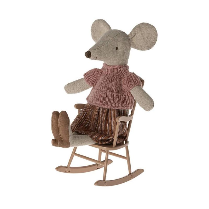 Dolls & Dollhouses | Mouse-Sized Rocking Chair Dolls & Dollhouses Dark Green