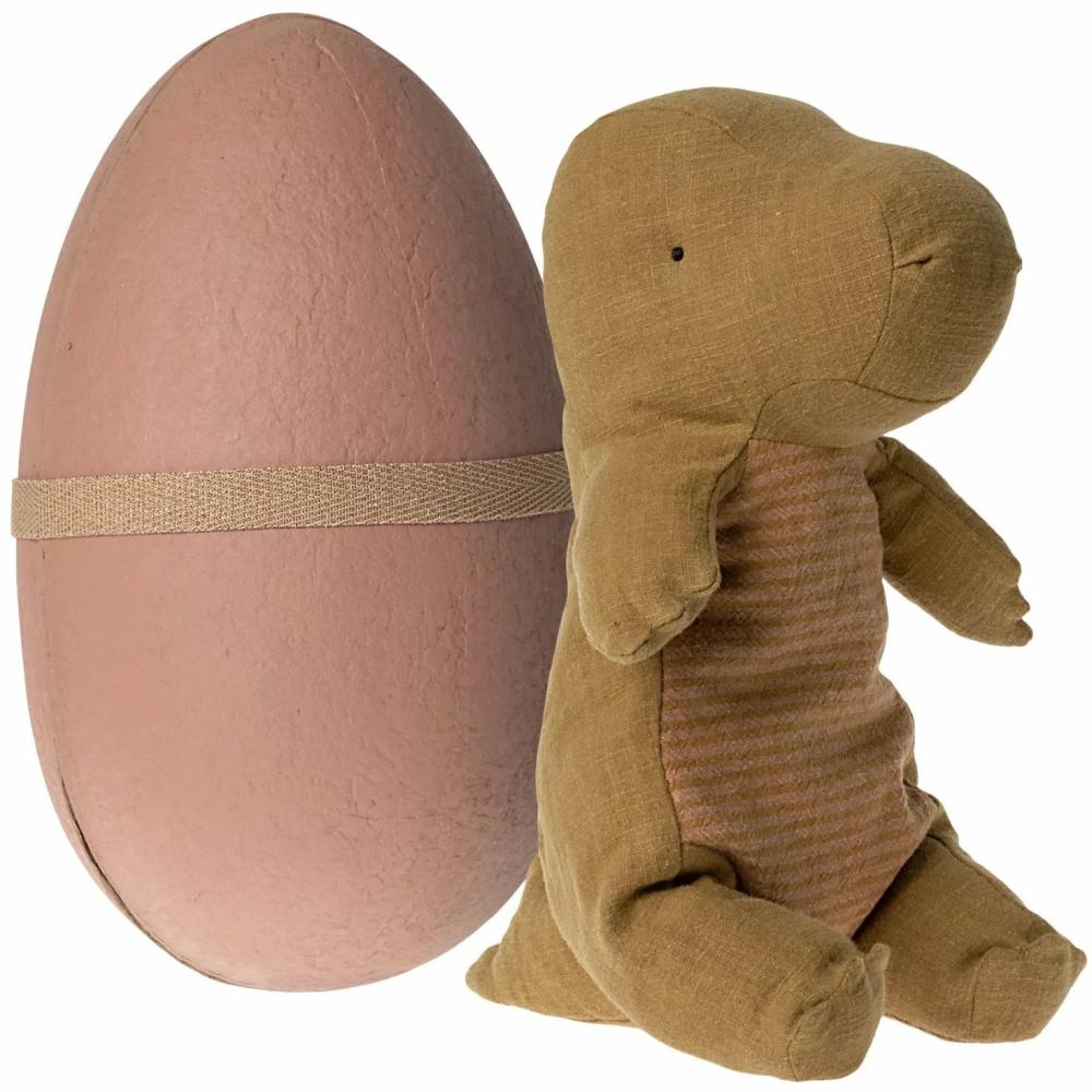 Dolls & Dollhouses | Ocher Gantosaurus In Egg (Medium) Dolls & Dollhouses Dolls & Dollhouses