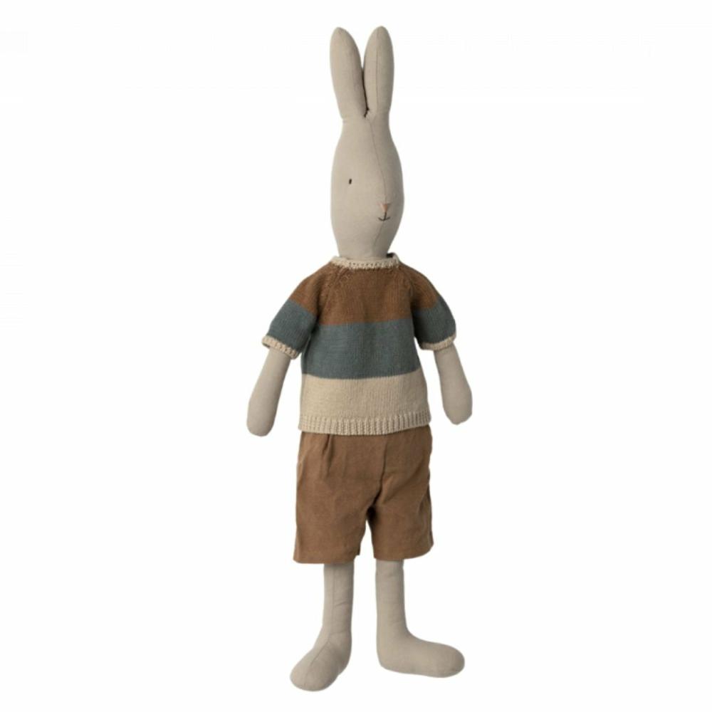 Dolls & Dollhouses | Rabbit In Knitted Shirt And Shorts – Size 4 Dolls & Dollhouses Dolls & Dollhouses