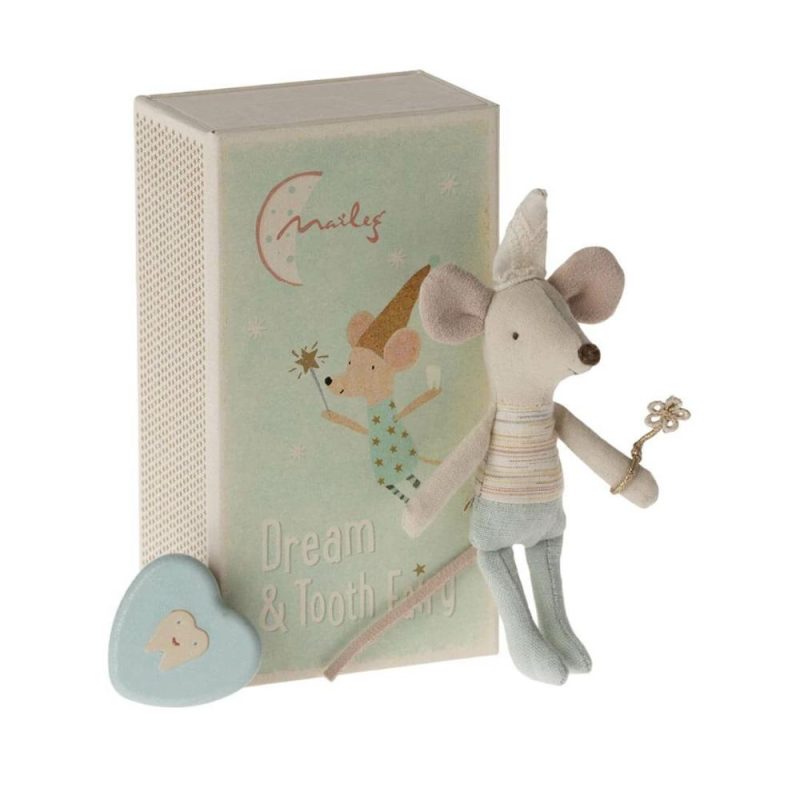 Dolls & Dollhouses | Tooth Fairy Mouse In A Matchbox – Little Brother Dolls & Dollhouses Dolls & Dollhouses