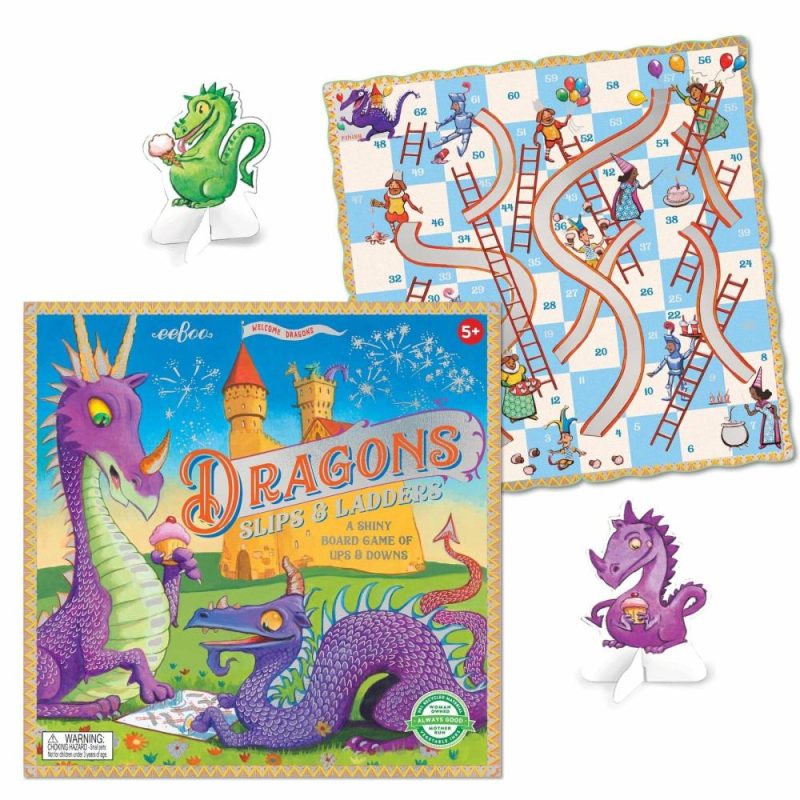 Games & Puzzles | Dragons Slips & Ladders Board Game Games & Puzzles Games & Puzzles