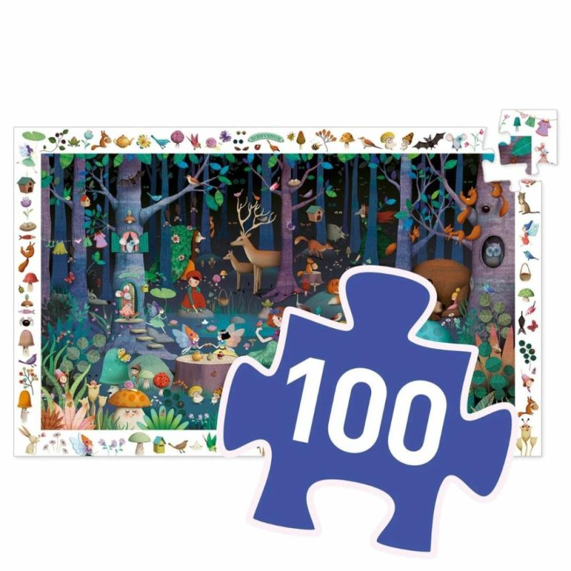 Games & Puzzles | Enchanted Forest Observation Jigsaw Puzzle – 100 Piece Games & Puzzles Games & Puzzles