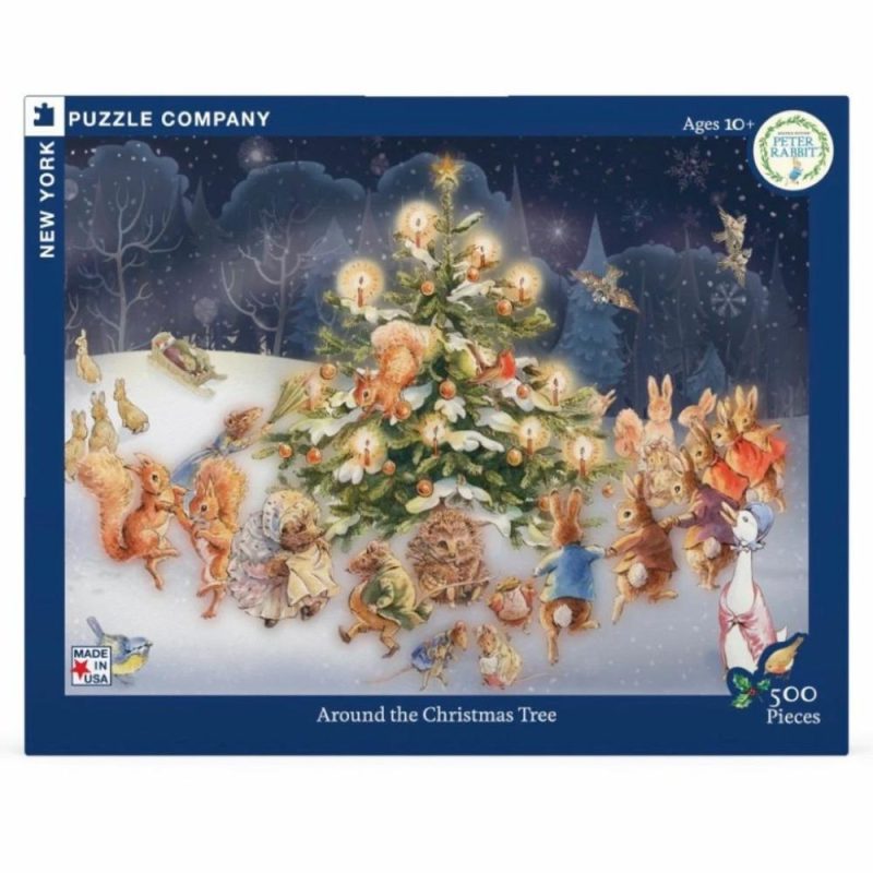 Games & Puzzles | Peter Rabbit’S Christmas Tree 500 Piece Jigsaw Puzzle Games & Puzzles Games & Puzzles