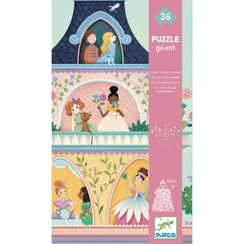 Games & Puzzles | The Princess Tower 36 Piece Giant Floor Jigsaw Puzzle Games & Puzzles Games & Puzzles