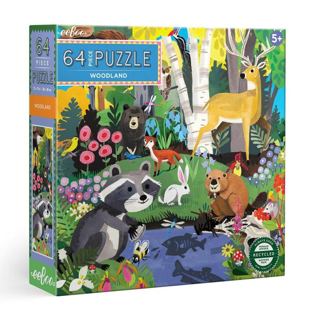 Games & Puzzles | Woodland – 64 Piece Jigsaw Puzzle Games & Puzzles Games & Puzzles