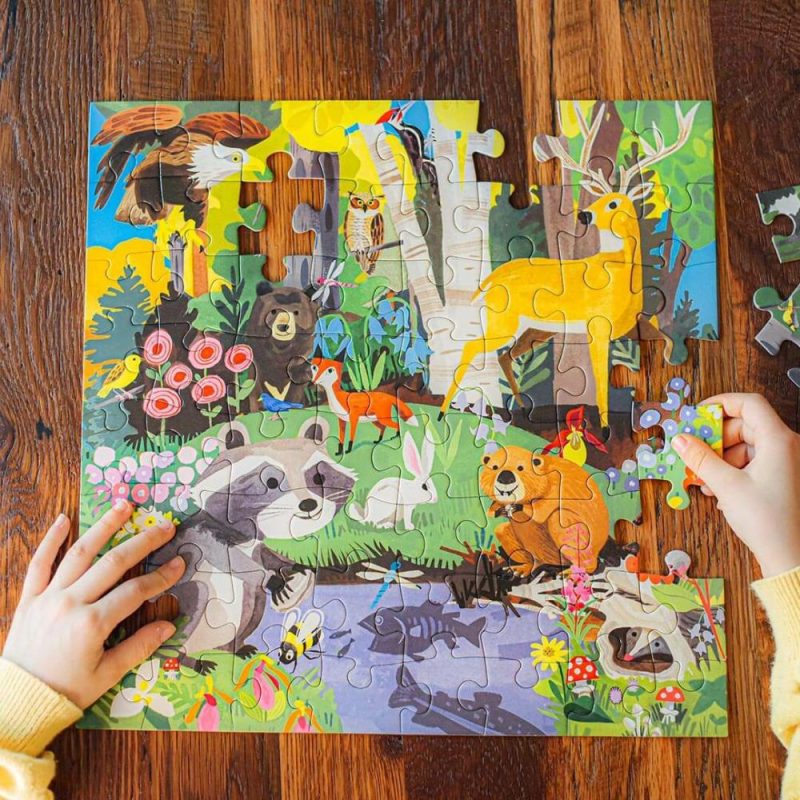 Games & Puzzles | Woodland – 64 Piece Jigsaw Puzzle Games & Puzzles Games & Puzzles