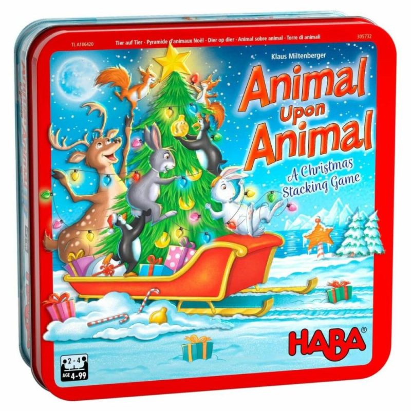 Pretend Play | Animal Upon Animal – Christmas Stacking Game Pretend Play Pretend Play