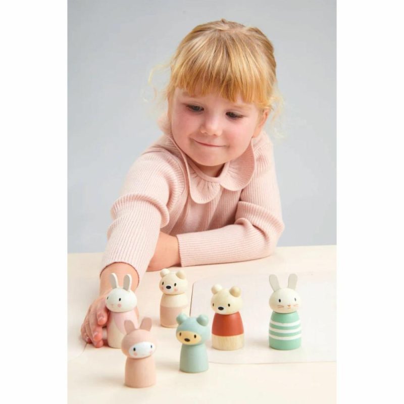 Pretend Play | Bear Tales Wooden Doll Set Pretend Play Pretend Play