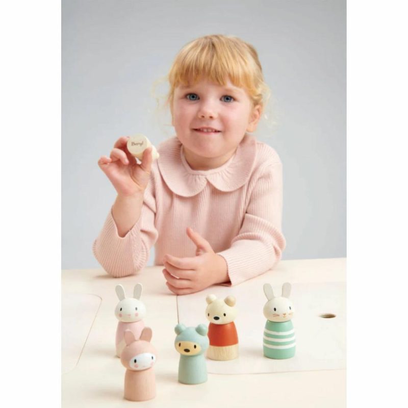 Pretend Play | Bear Tales Wooden Doll Set Pretend Play Pretend Play