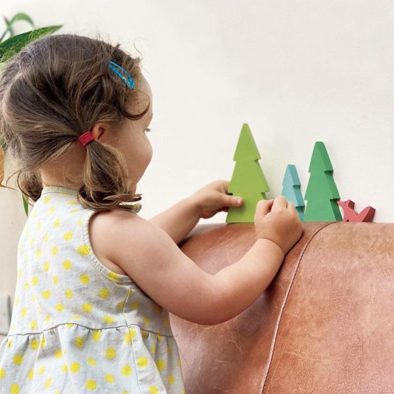 Pretend Play | Fir Tree Tops Wooden Play Set Pretend Play Pretend Play