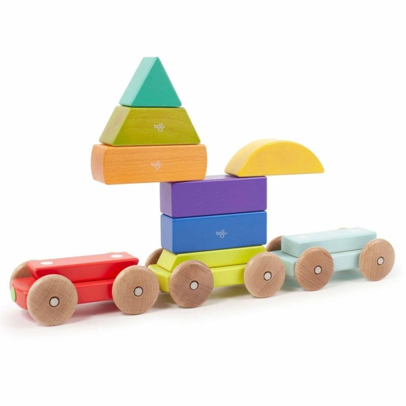 Pretend Play | Magnetic Wooden Shape Train Pretend Play Pretend Play