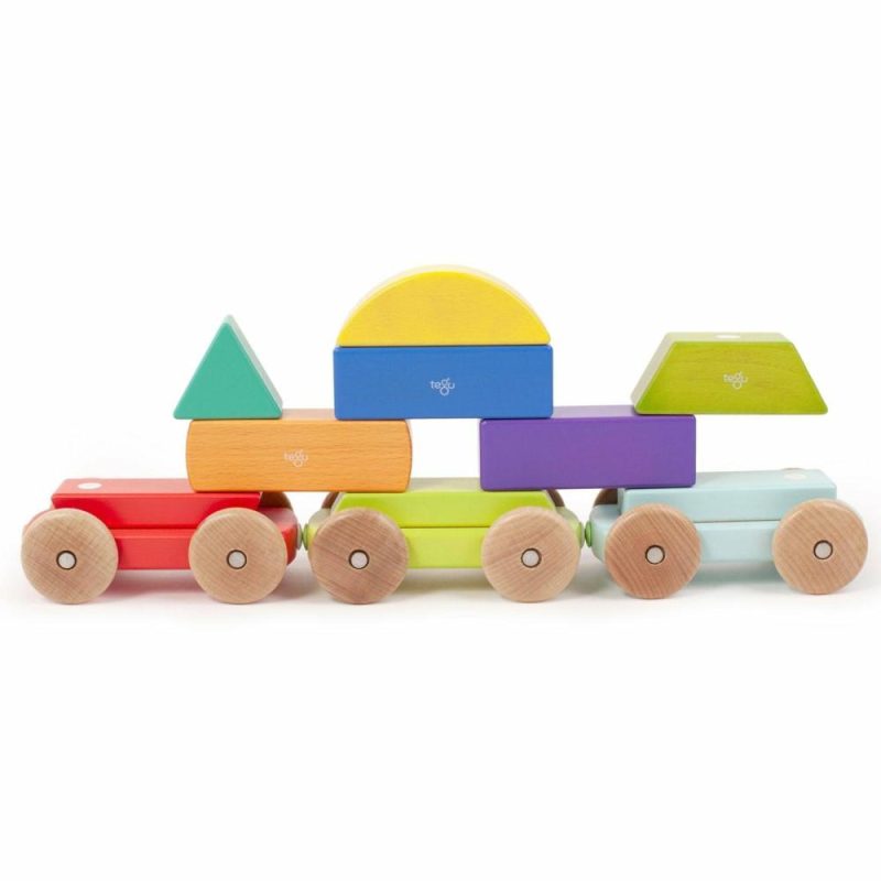 Pretend Play | Magnetic Wooden Shape Train Pretend Play Pretend Play