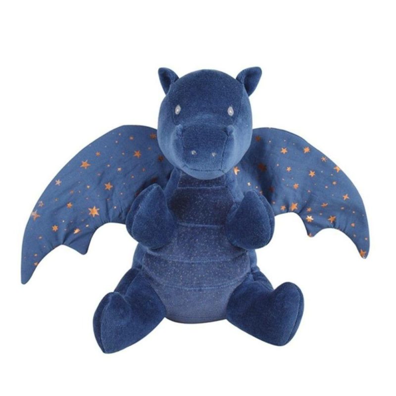 Pretend Play | Midnight Dragon Organic Fabric Stuffed Animal Pretend Play Pretend Play