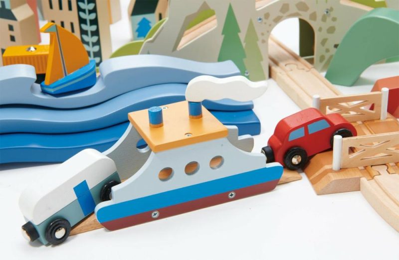 Pretend Play | Mountain View Wooden Train Set Pretend Play Pretend Play