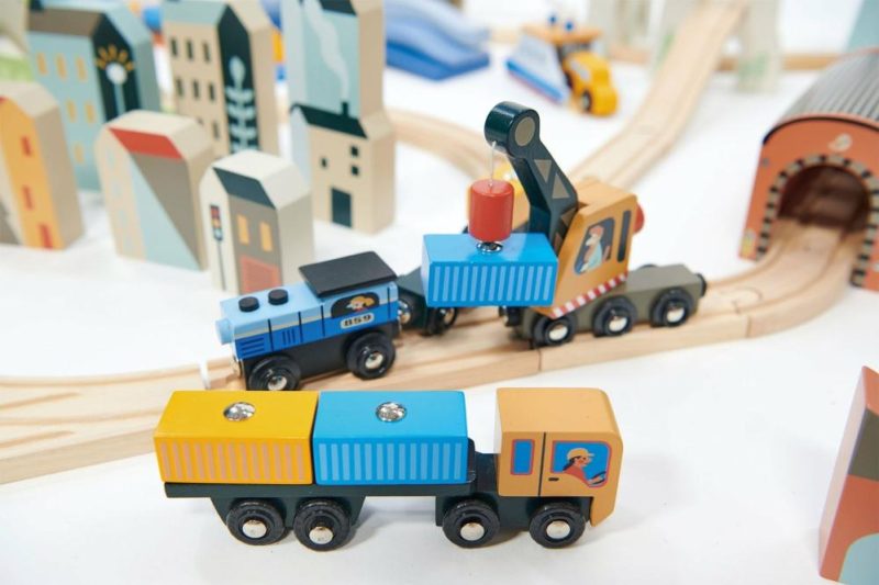 Pretend Play | Mountain View Wooden Train Set Pretend Play Pretend Play