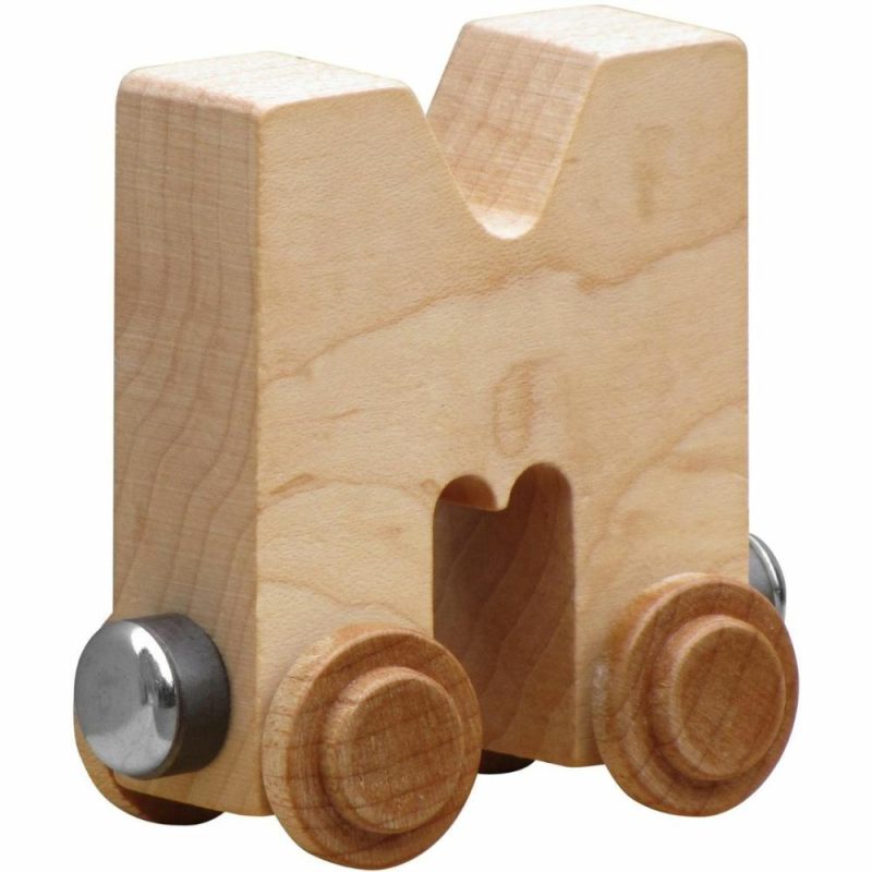 Pretend Play | Natural Wooden Name Train Letters Pretend Play A