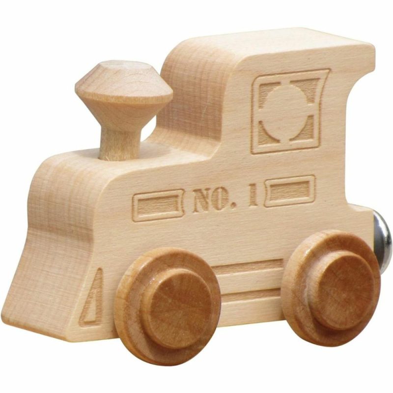 Pretend Play | Natural Wooden Name Train Letters Pretend Play A