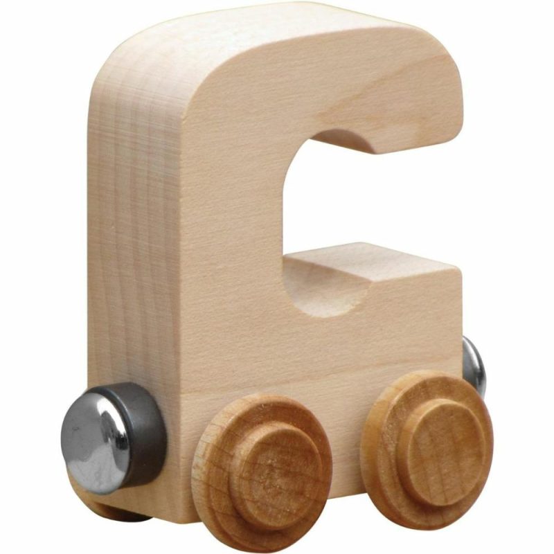 Pretend Play | Natural Wooden Name Train Letters Pretend Play A