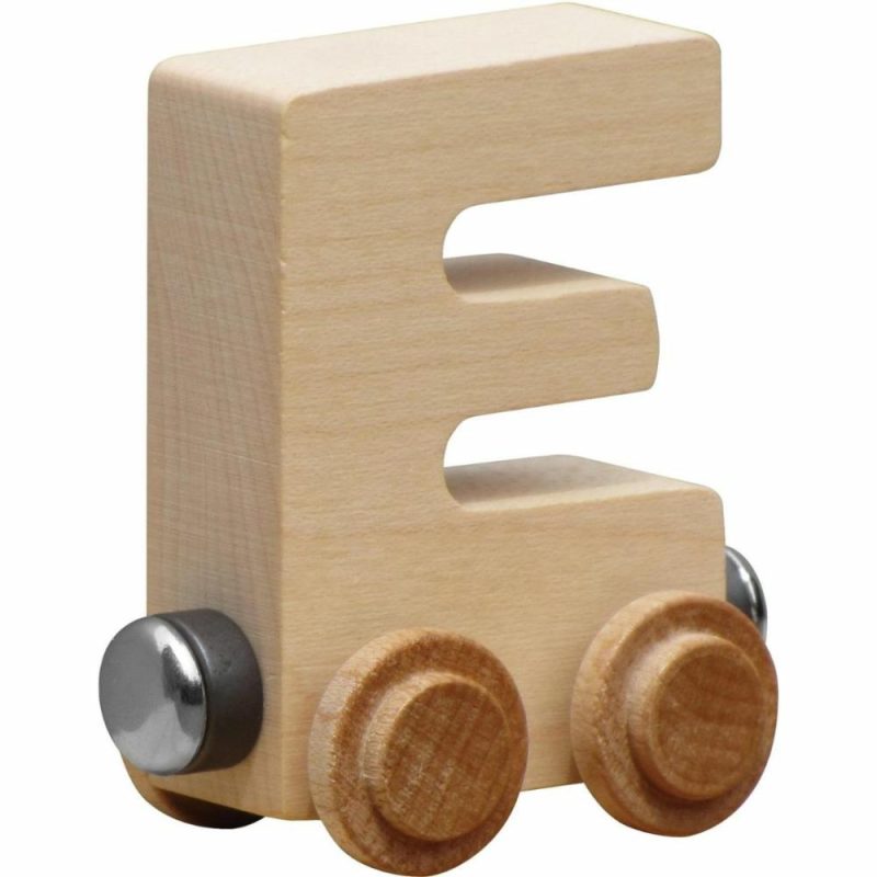 Pretend Play | Natural Wooden Name Train Letters Pretend Play A