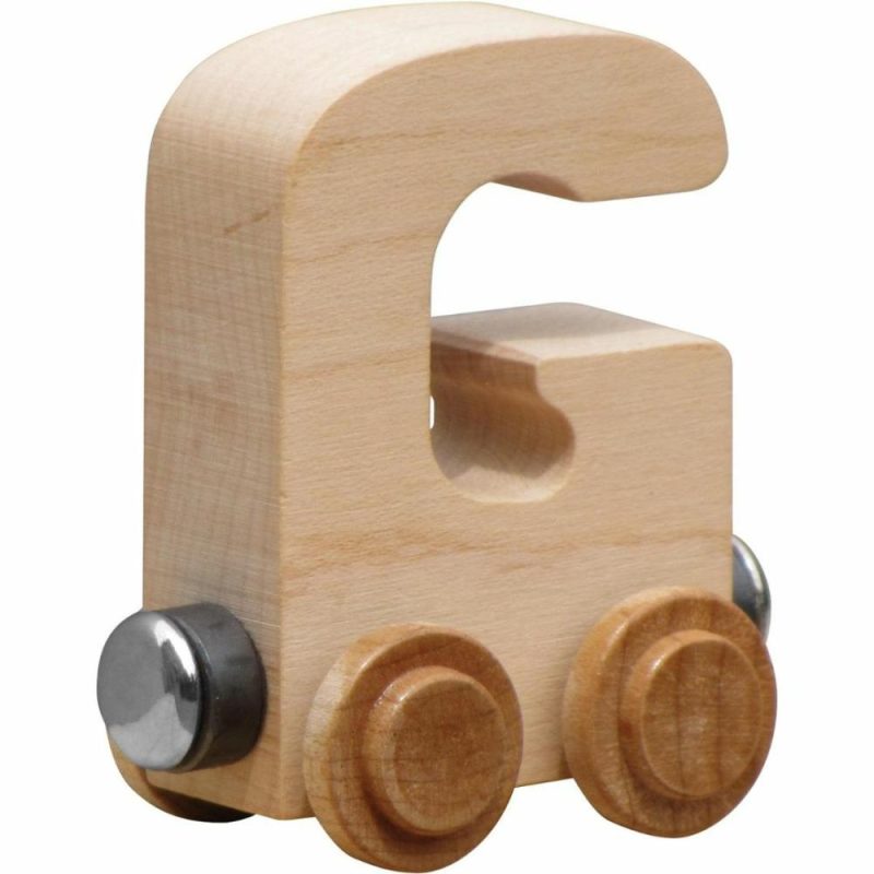 Pretend Play | Natural Wooden Name Train Letters Pretend Play A