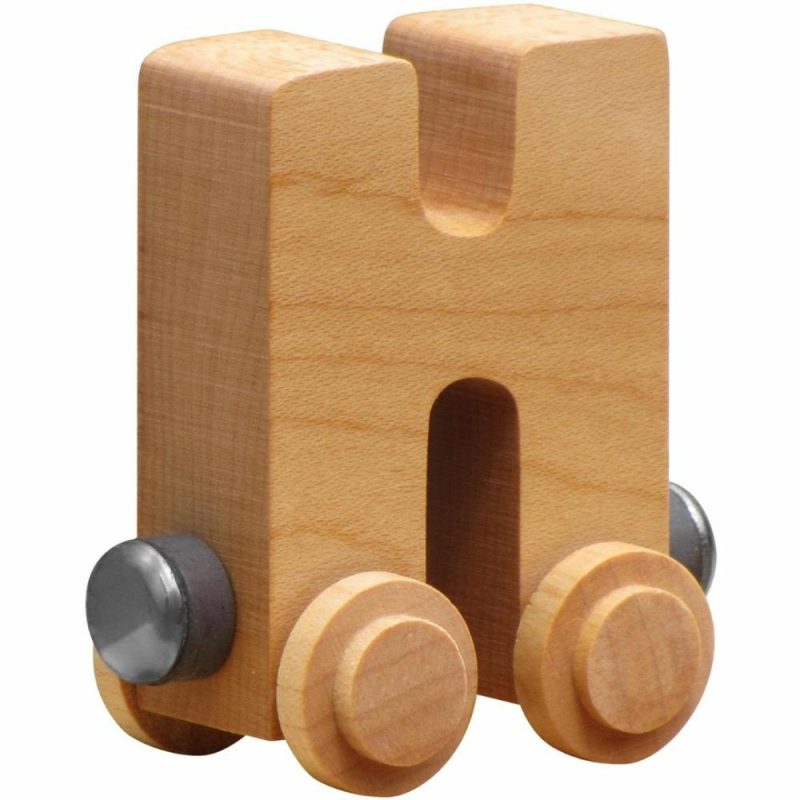 Pretend Play | Natural Wooden Name Train Letters Pretend Play A