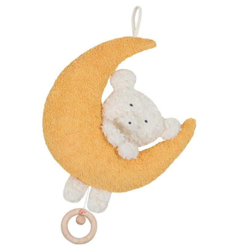 Pretend Play | Organic Teddy Bear In The Moon Musical Mobile Pretend Play Pretend Play