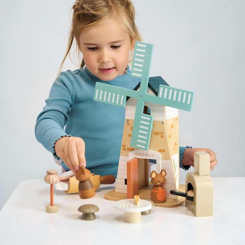 Pretend Play | Penny’S Wooden Windmill Bakery Pretend Play Pretend Play