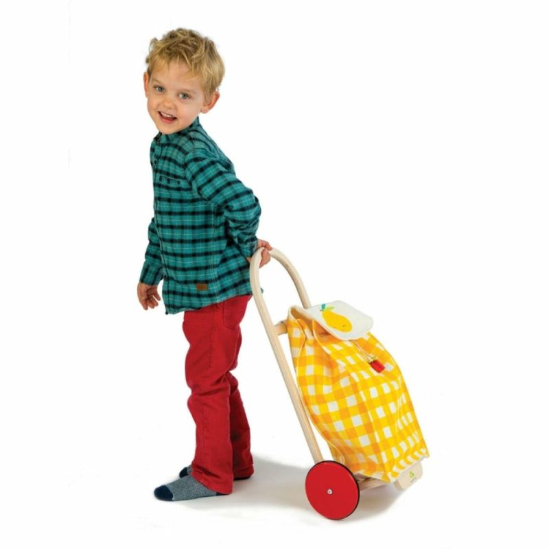 Pretend Play | Pull Along Shopping Trolley Pretend Play Pretend Play