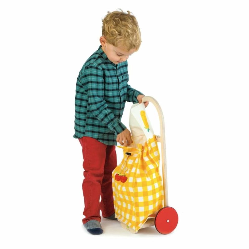 Pretend Play | Pull Along Shopping Trolley Pretend Play Pretend Play