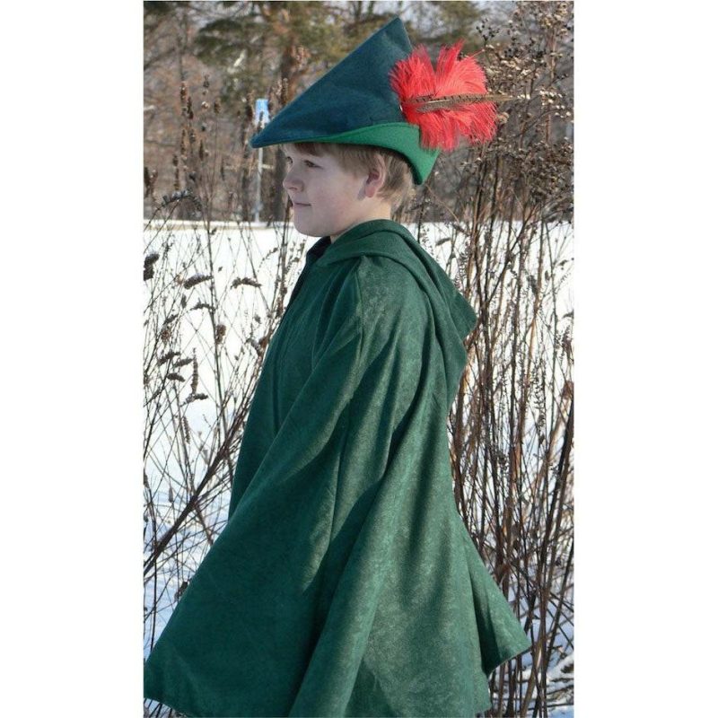 Pretend Play | Robin Hood Costume Hat And Cape Set Pretend Play Pretend Play