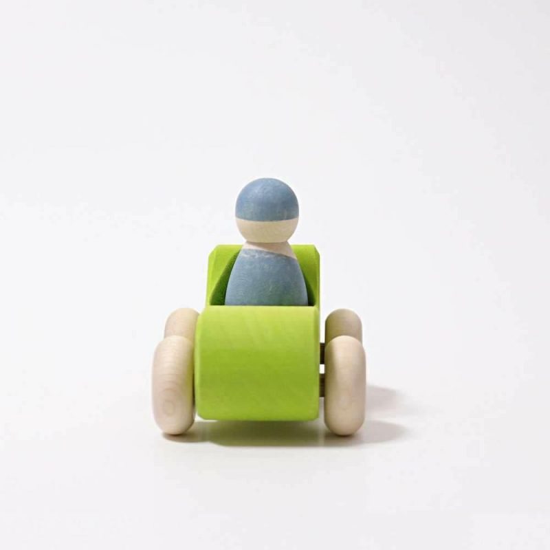 Pretend Play | Small Green Convertible – Wooden Toy Car Pretend Play Pretend Play