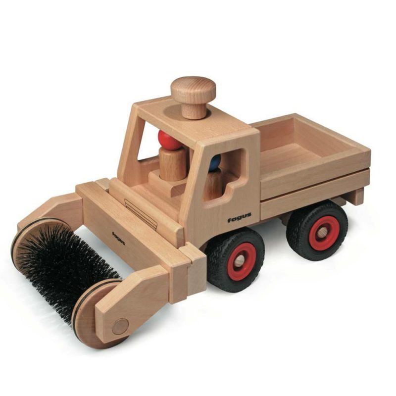 Pretend Play | Street Sweeper For Basic Wooden Truck Pretend Play Pretend Play